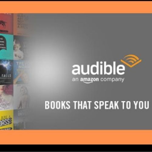 audible books for blind person